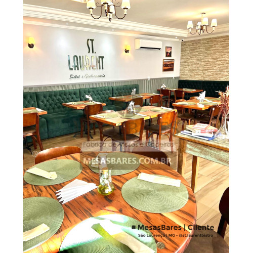 MesasBares | Cliente - St. Laurent Bistrô Restaurante , São Lourenço - MG